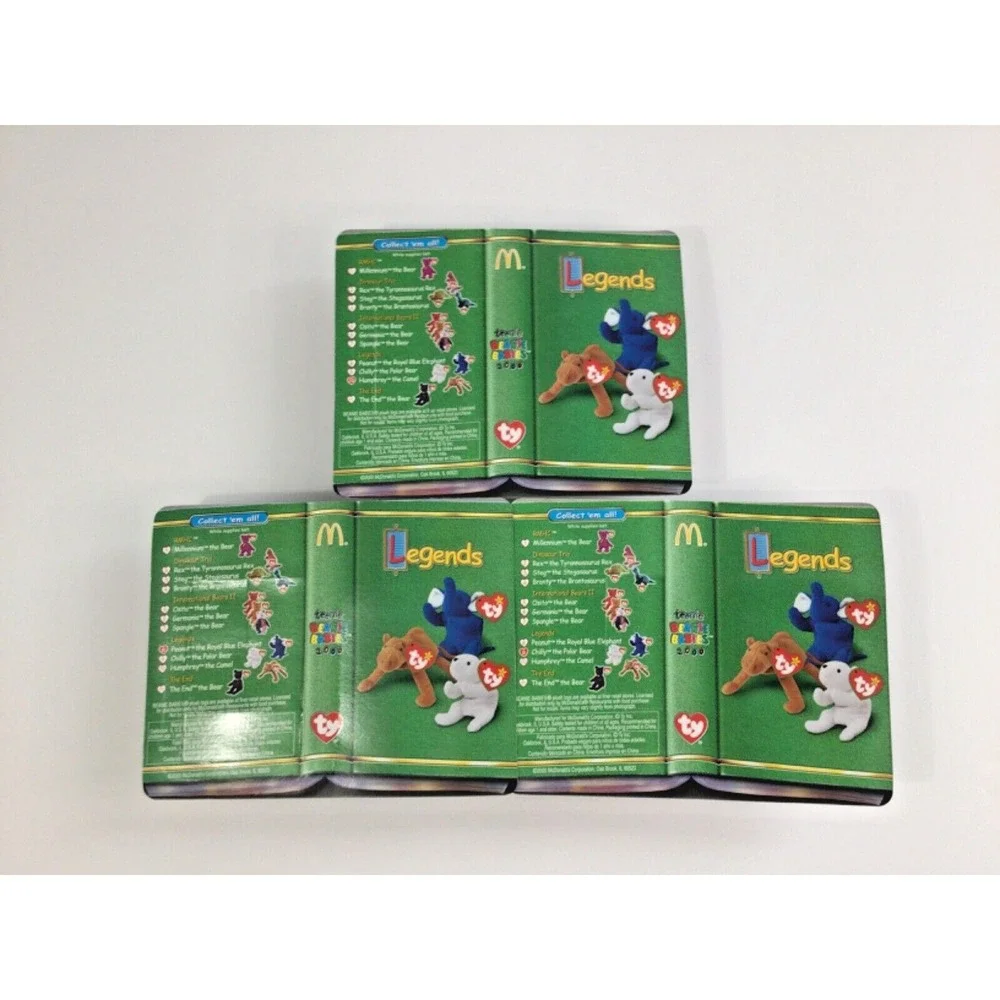 Brand‎ New Legends Beanie Babies, 1999, Collectables